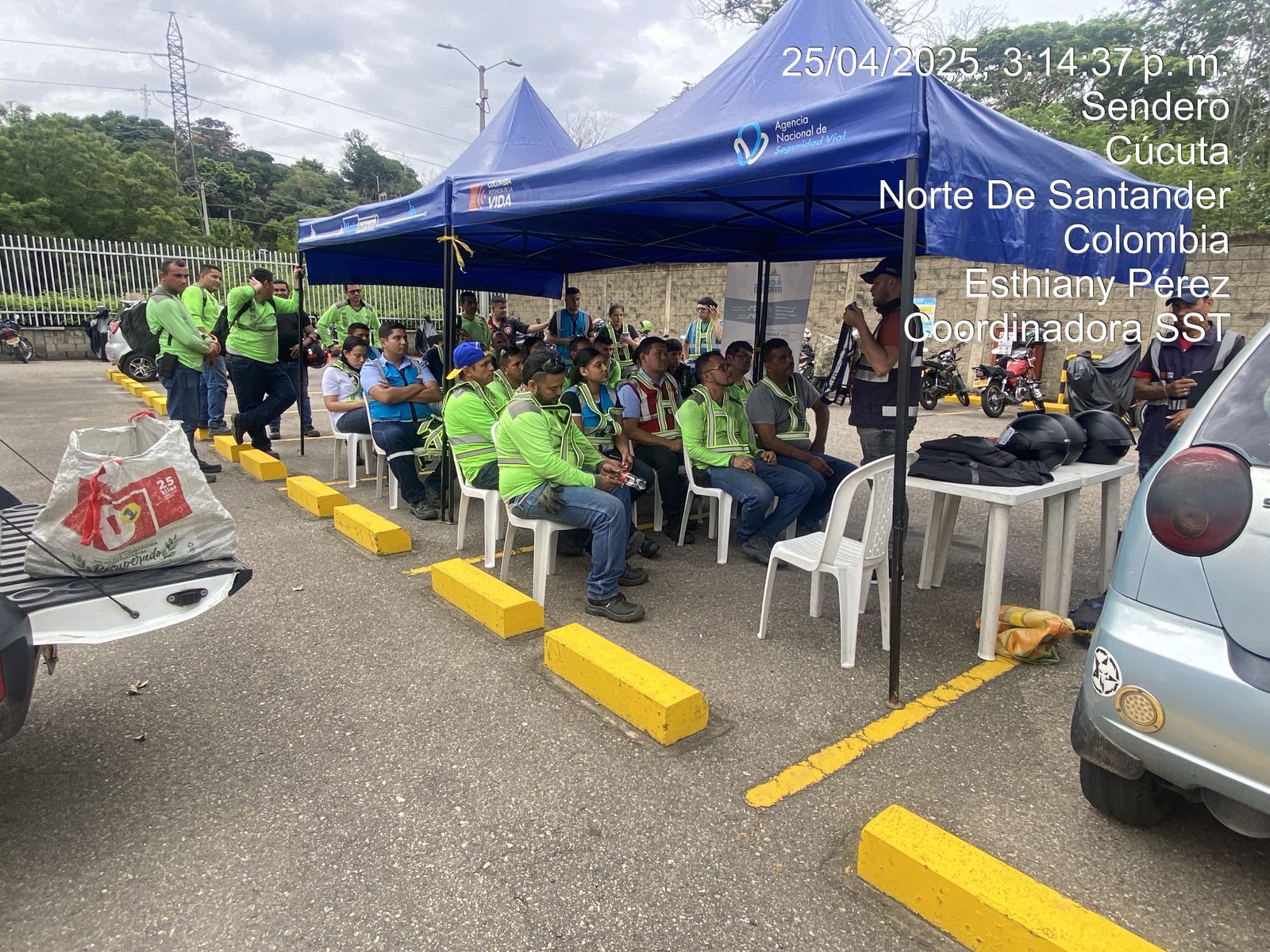 Evidencia de capacitación